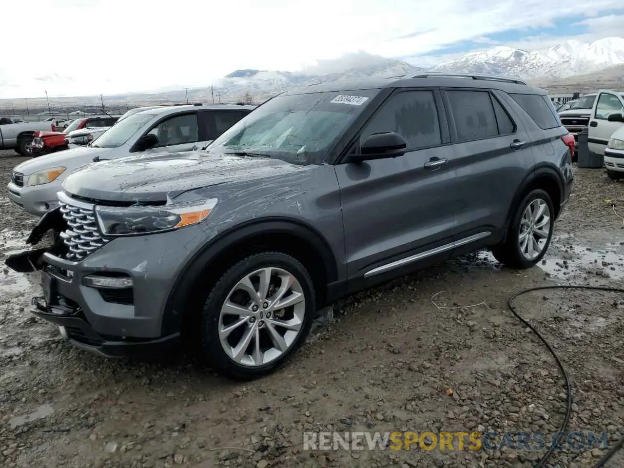 1 Photograph of a damaged car 1FM5K8HC2NGA81834 FORD EXPLORER 2022