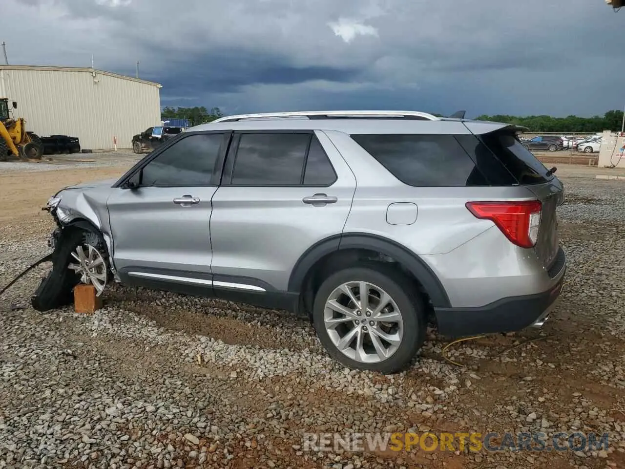 2 Фотография поврежденного автомобиля 1FM5K8HC6NGB95805 FORD EXPLORER 2022