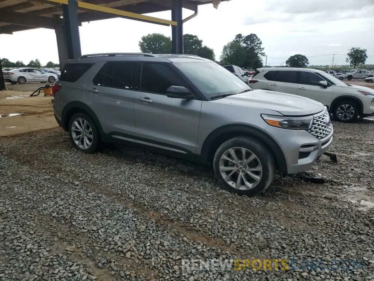 4 Фотография поврежденного автомобиля 1FM5K8HC6NGB95805 FORD EXPLORER 2022