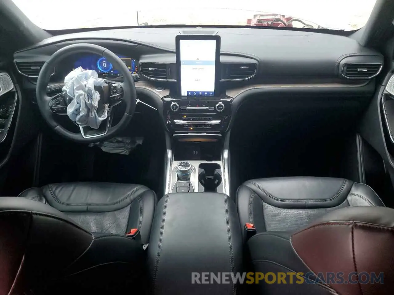 8 Фотография поврежденного автомобиля 1FM5K8HC6NGB95805 FORD EXPLORER 2022
