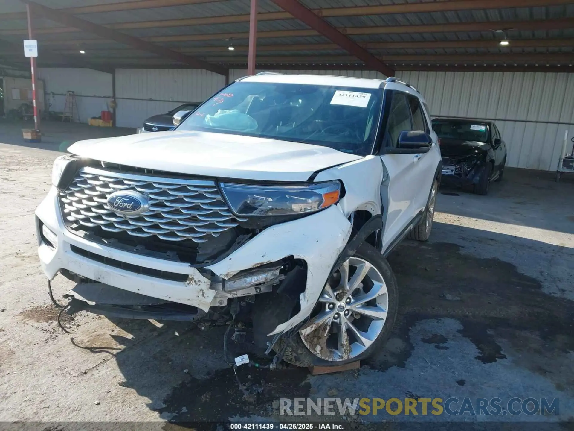 2 Photograph of a damaged car 1FM5K8HC8NGA37532 FORD EXPLORER 2022