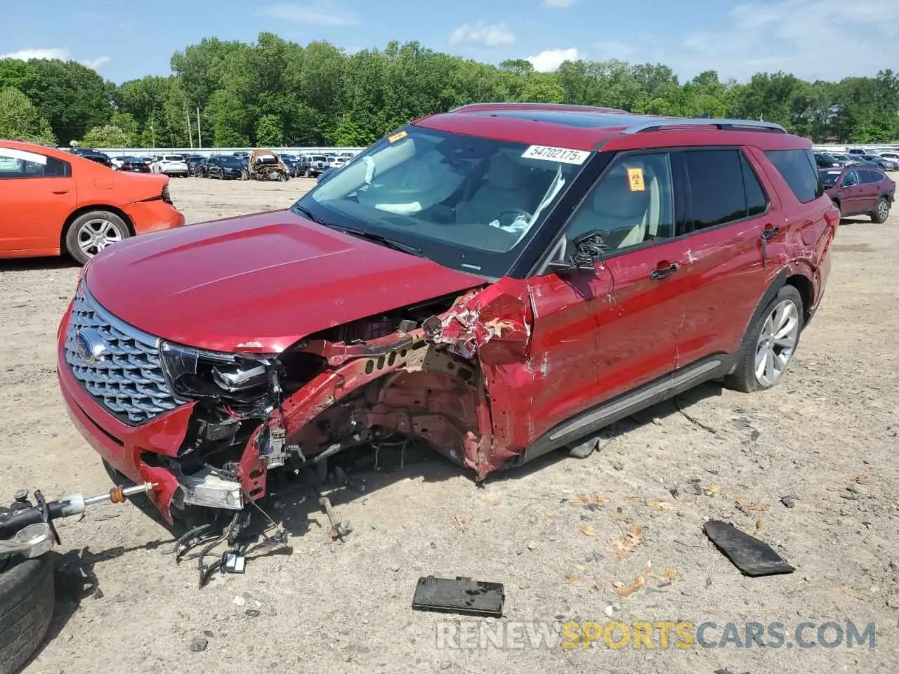1 Фотография поврежденного автомобиля 1FM5K8HC9NGA75383 FORD EXPLORER 2022