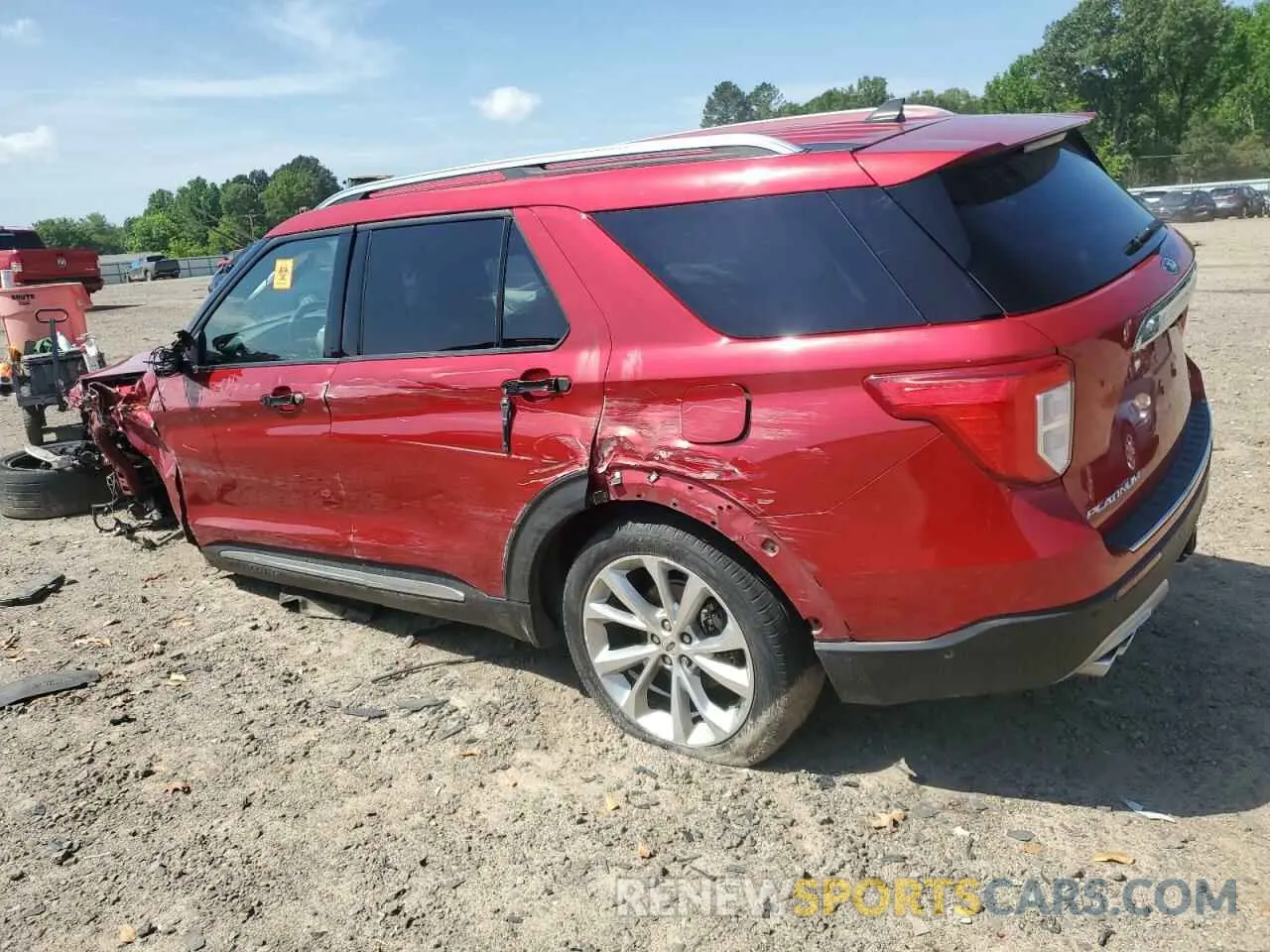 2 Фотография поврежденного автомобиля 1FM5K8HC9NGA75383 FORD EXPLORER 2022