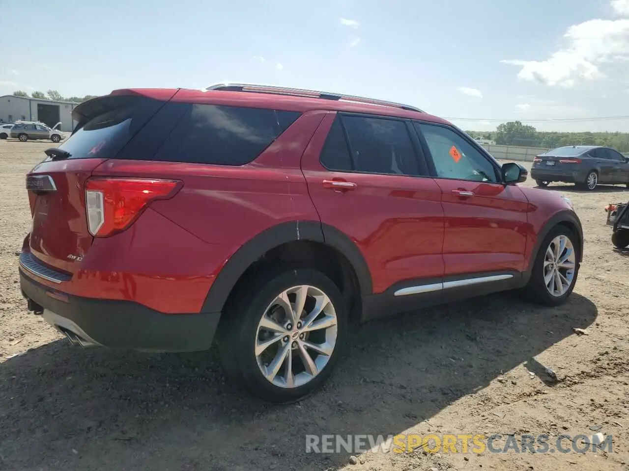 3 Фотография поврежденного автомобиля 1FM5K8HC9NGA75383 FORD EXPLORER 2022