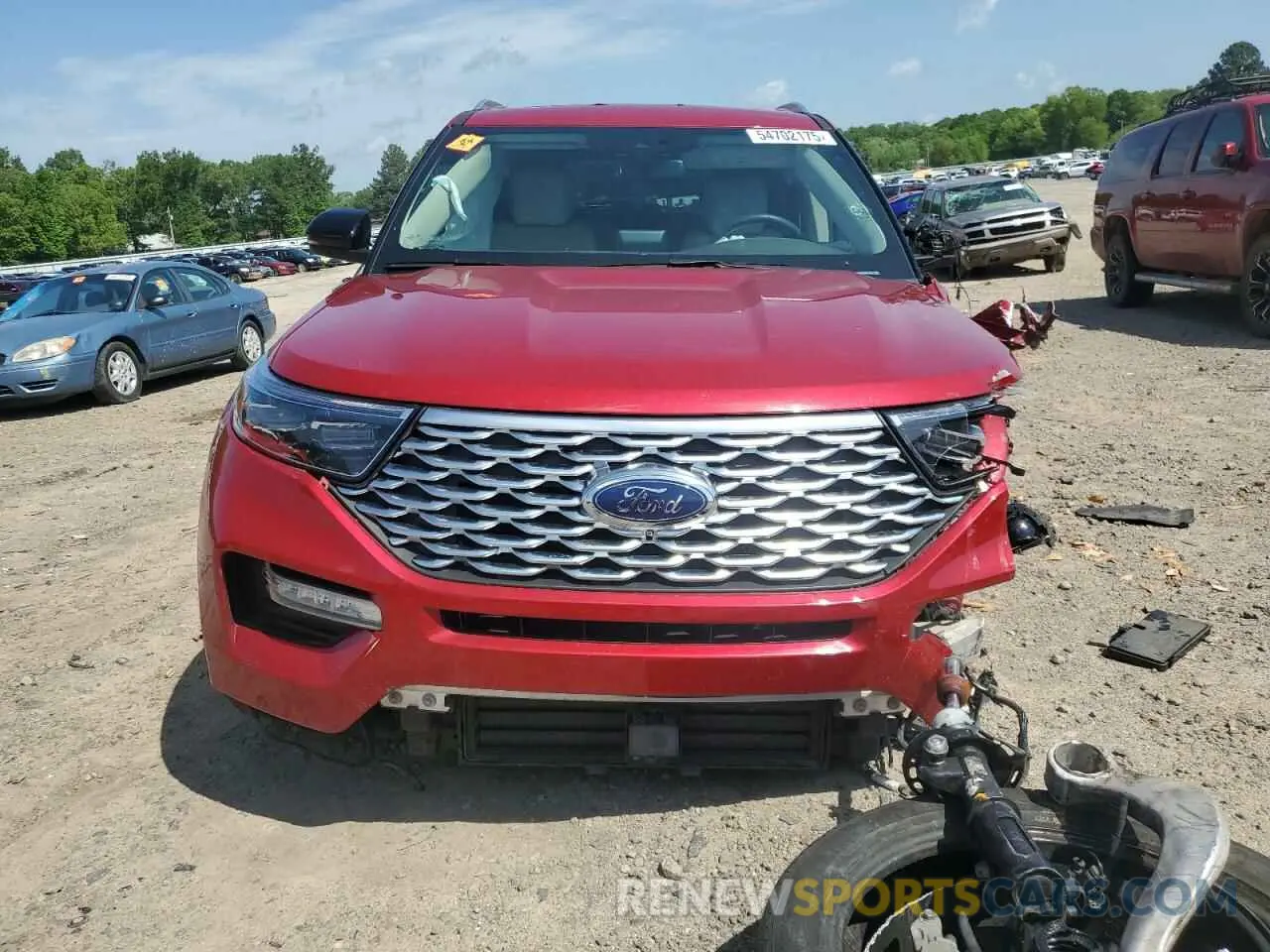 5 Фотография поврежденного автомобиля 1FM5K8HC9NGA75383 FORD EXPLORER 2022
