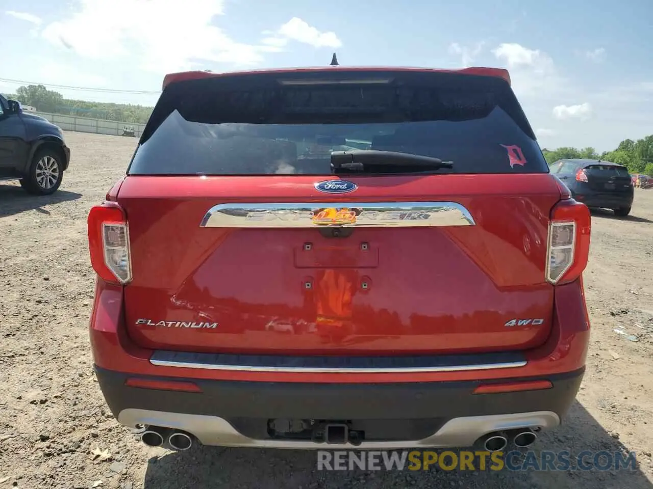 6 Фотография поврежденного автомобиля 1FM5K8HC9NGA75383 FORD EXPLORER 2022