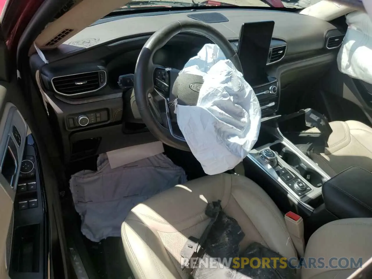 8 Фотография поврежденного автомобиля 1FM5K8HC9NGA75383 FORD EXPLORER 2022