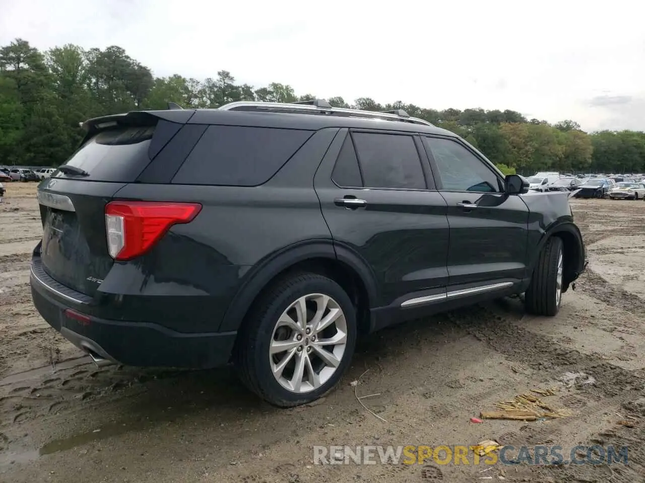 3 Photograph of a damaged car 1FM5K8HW0NNA08189 FORD EXPLORER 2022