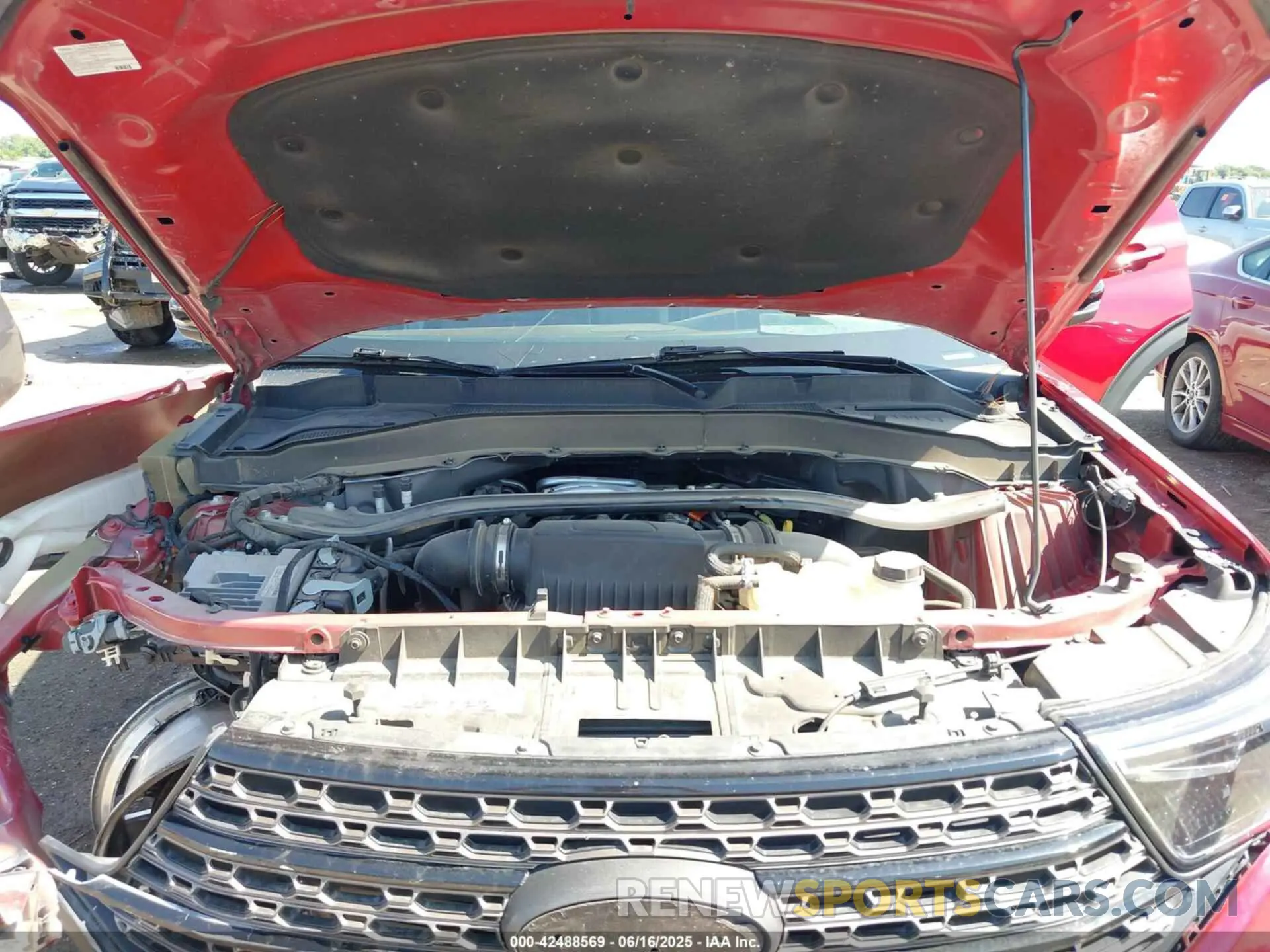 10 Фотография поврежденного автомобиля 1FM5K8LC7NGA25038 FORD EXPLORER 2022