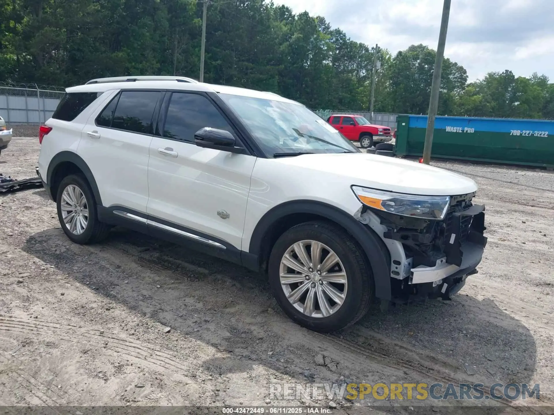 1 Photograph of a damaged car 1FM5K8LC9NGA81403 FORD EXPLORER 2022