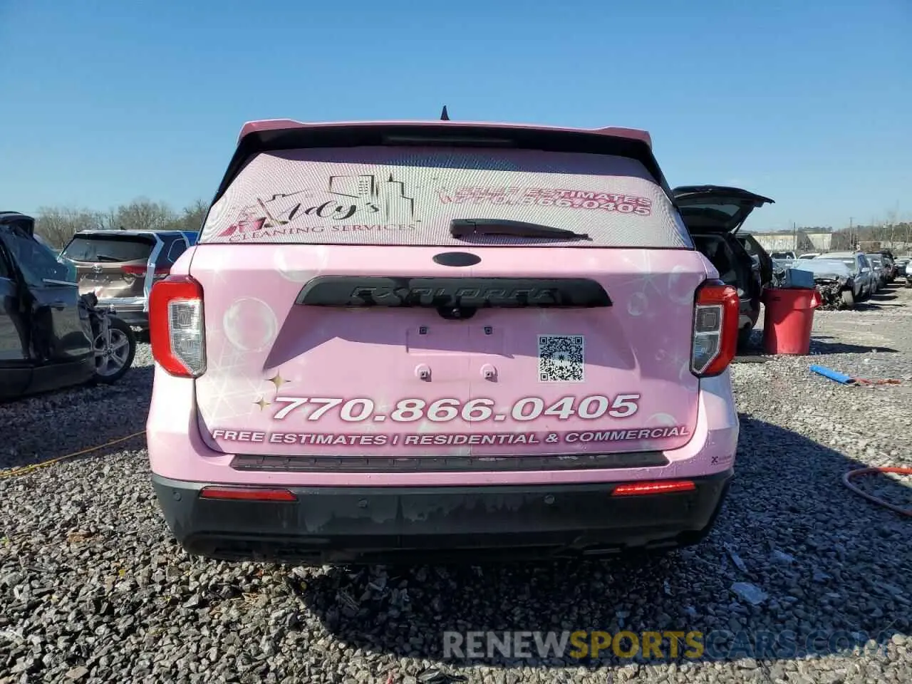 6 Photograph of a damaged car 1FMSK7DH0NGB87746 FORD EXPLORER 2022