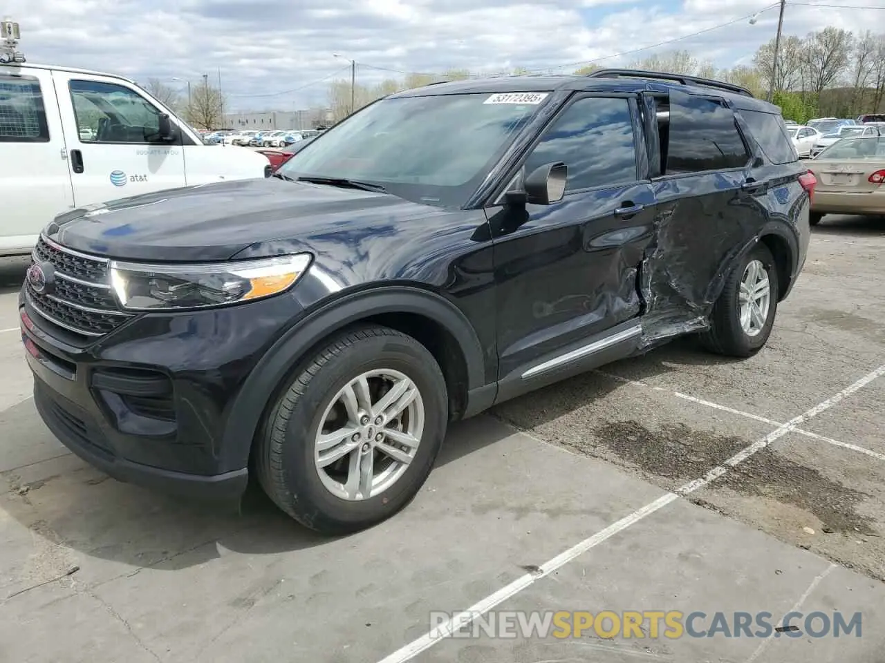 1 Photograph of a damaged car 1FMSK7DH2NGA12477 FORD EXPLORER 2022