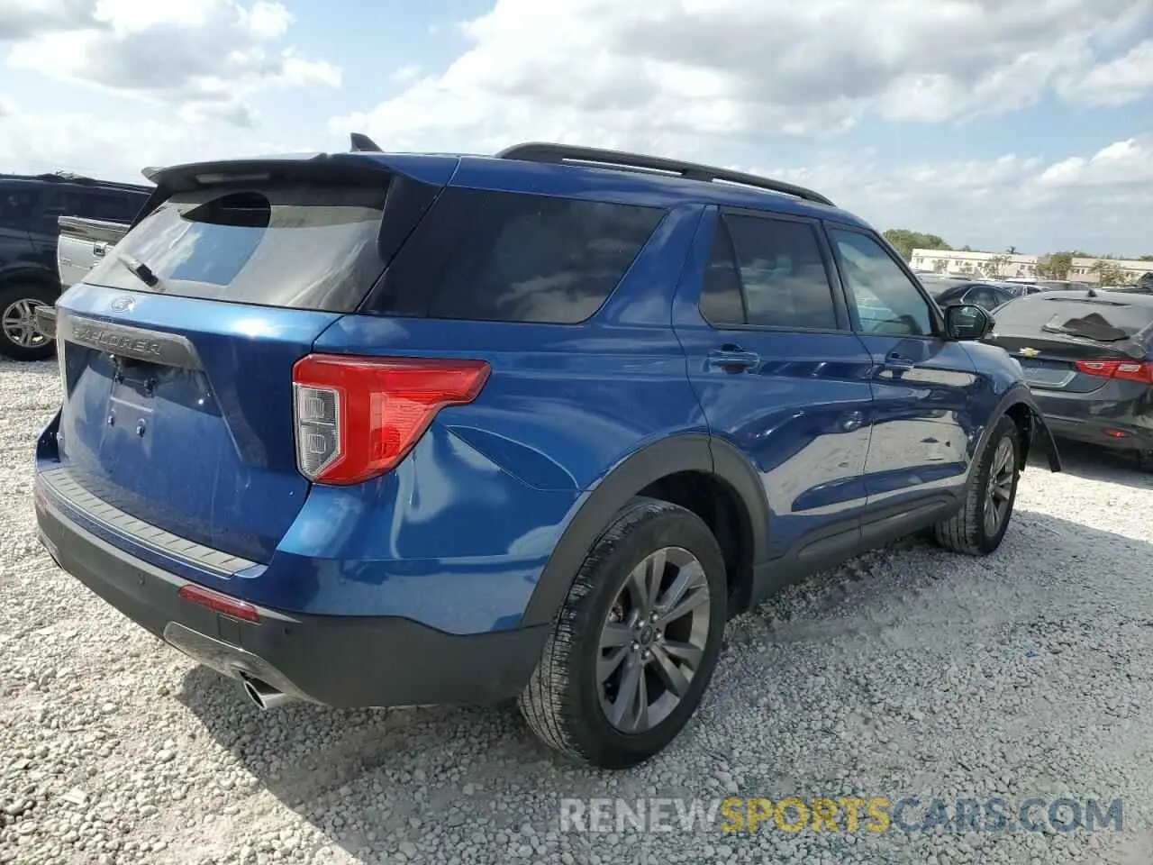 3 Photograph of a damaged car 1FMSK7DH3NGC39399 FORD EXPLORER 2022
