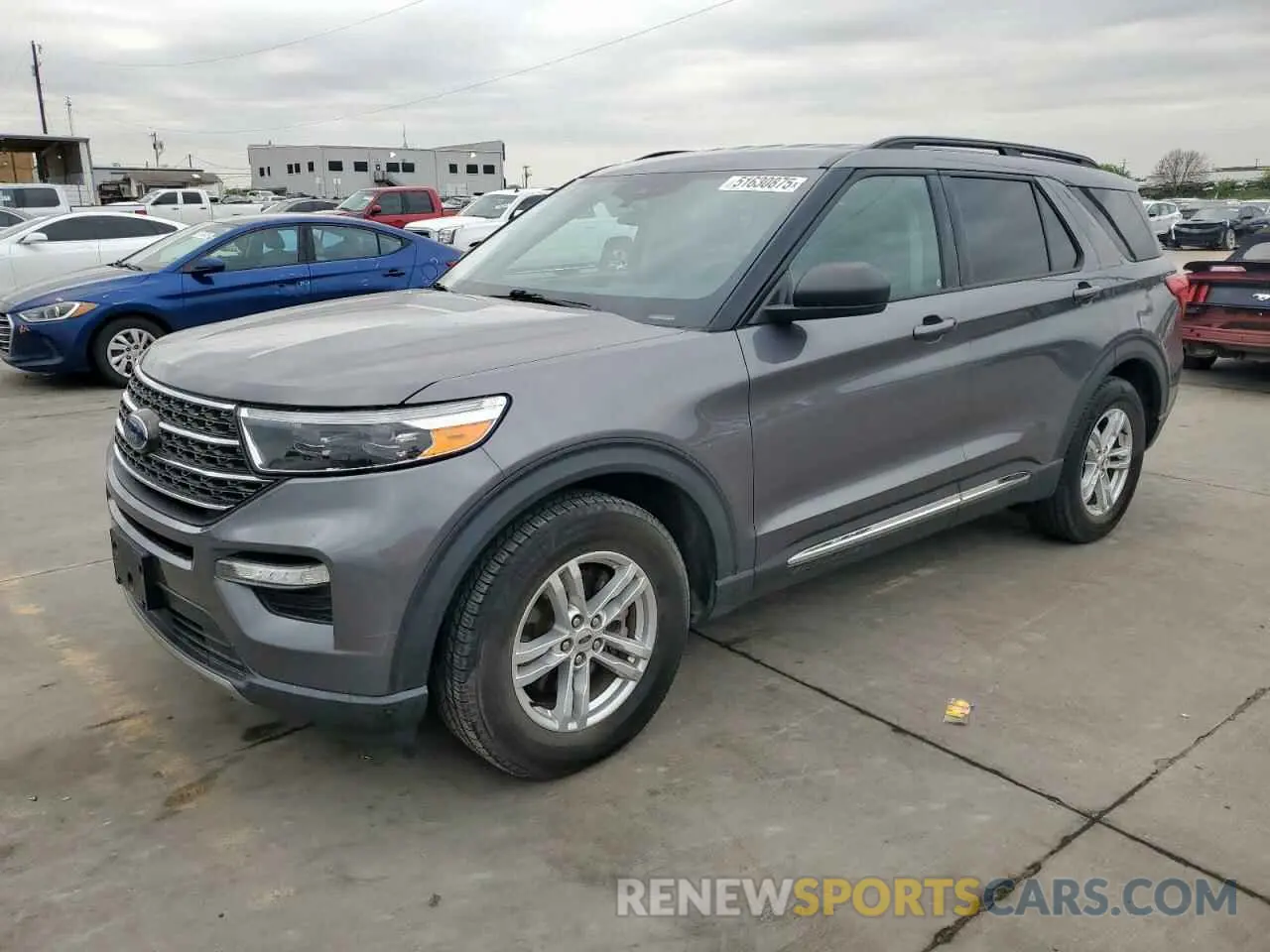 1 Photograph of a damaged car 1FMSK7DH5NGA30438 FORD EXPLORER 2022