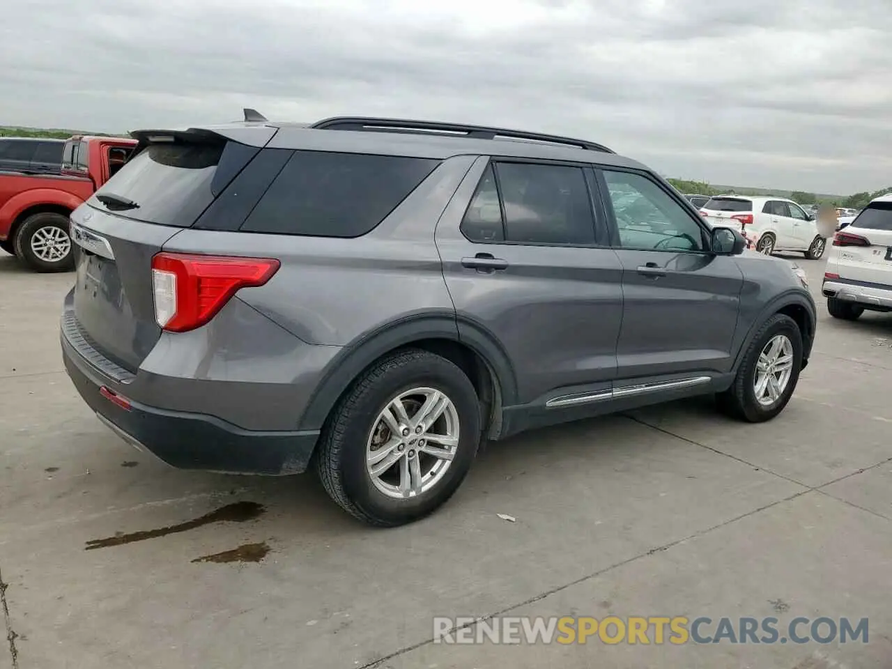 3 Photograph of a damaged car 1FMSK7DH5NGA30438 FORD EXPLORER 2022
