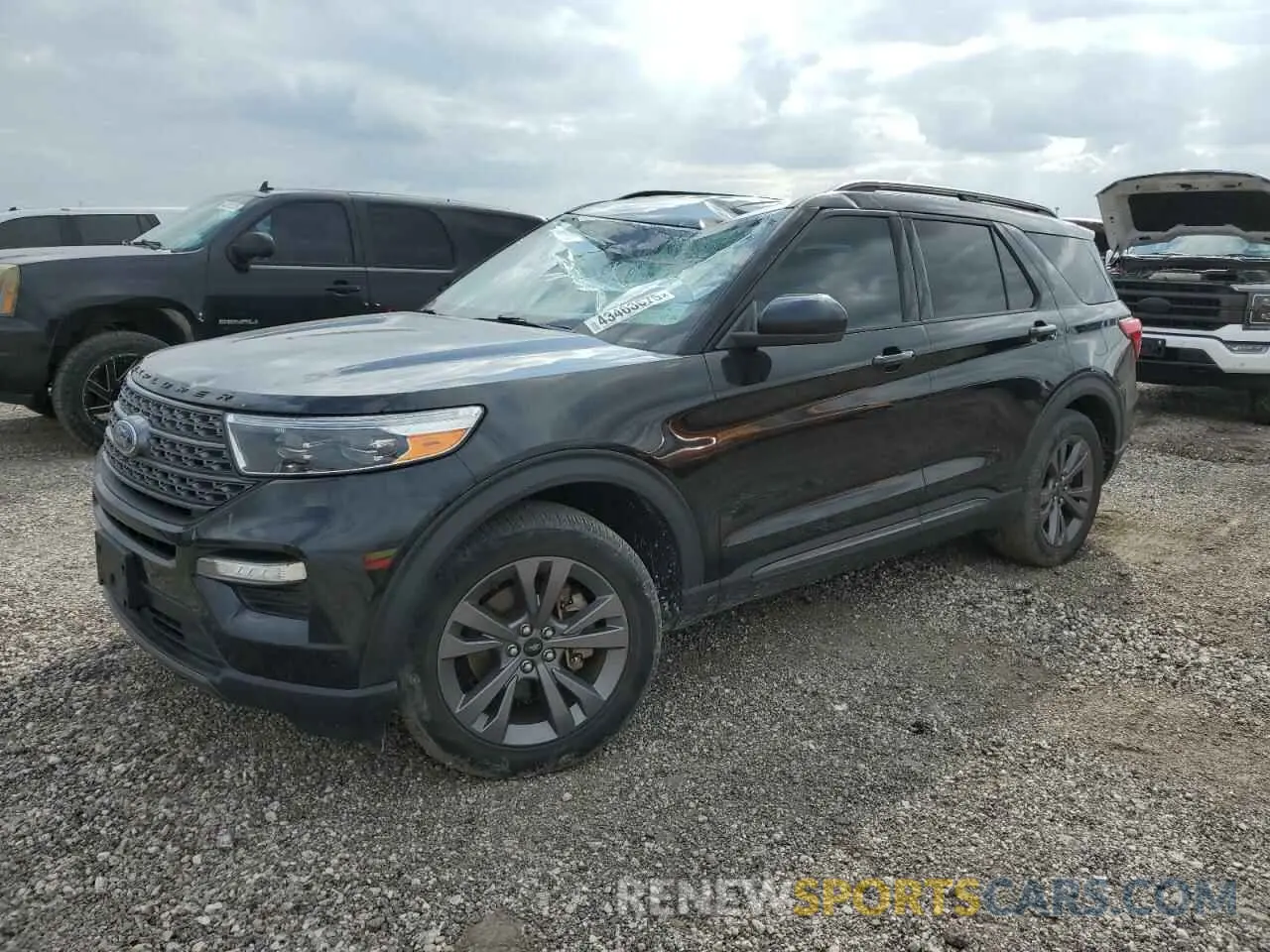 1 Photograph of a damaged car 1FMSK7DH7NGA87675 FORD EXPLORER 2022