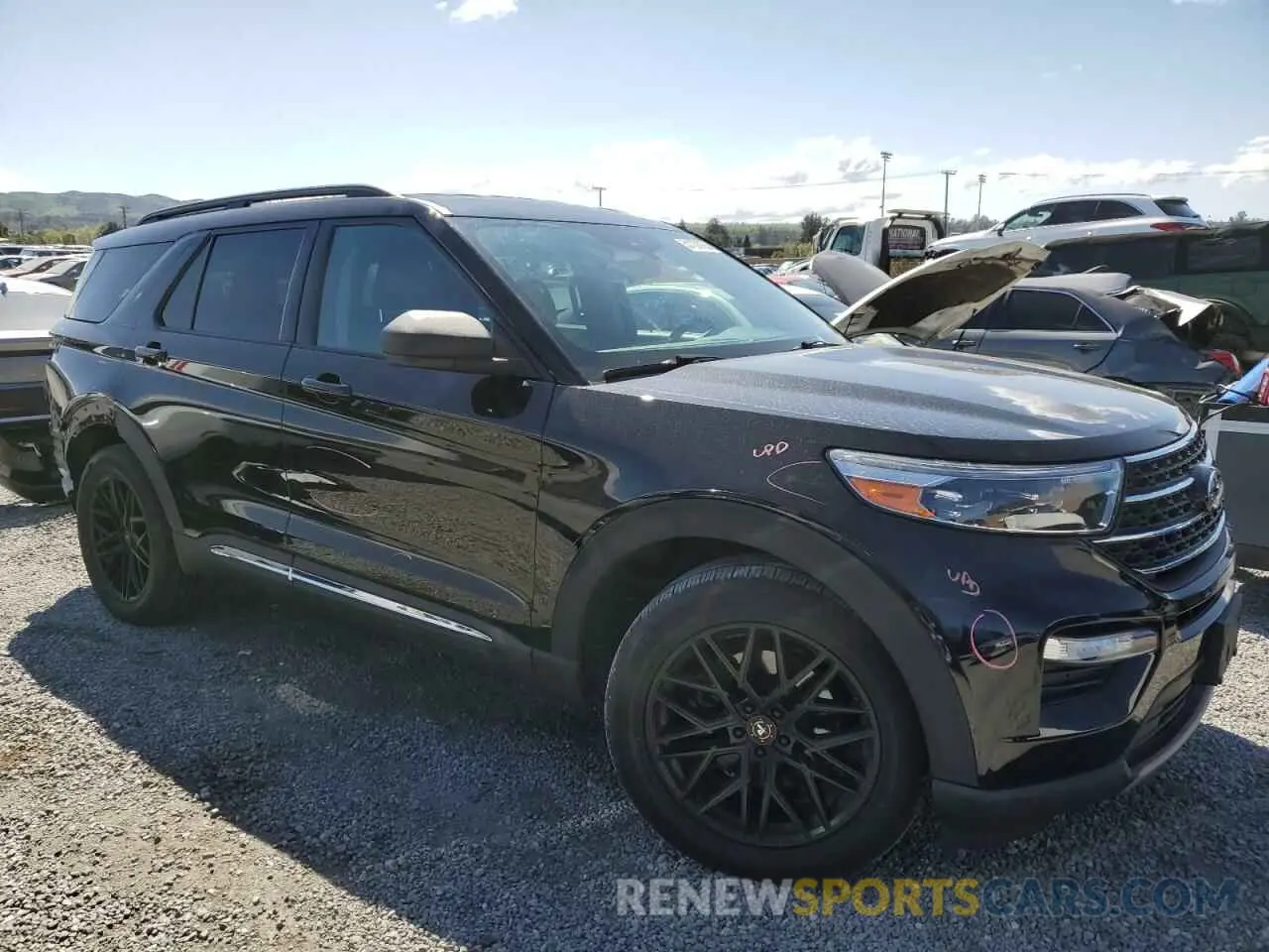 4 Фотография поврежденного автомобиля 1FMSK7DH8NGB68782 FORD EXPLORER 2022