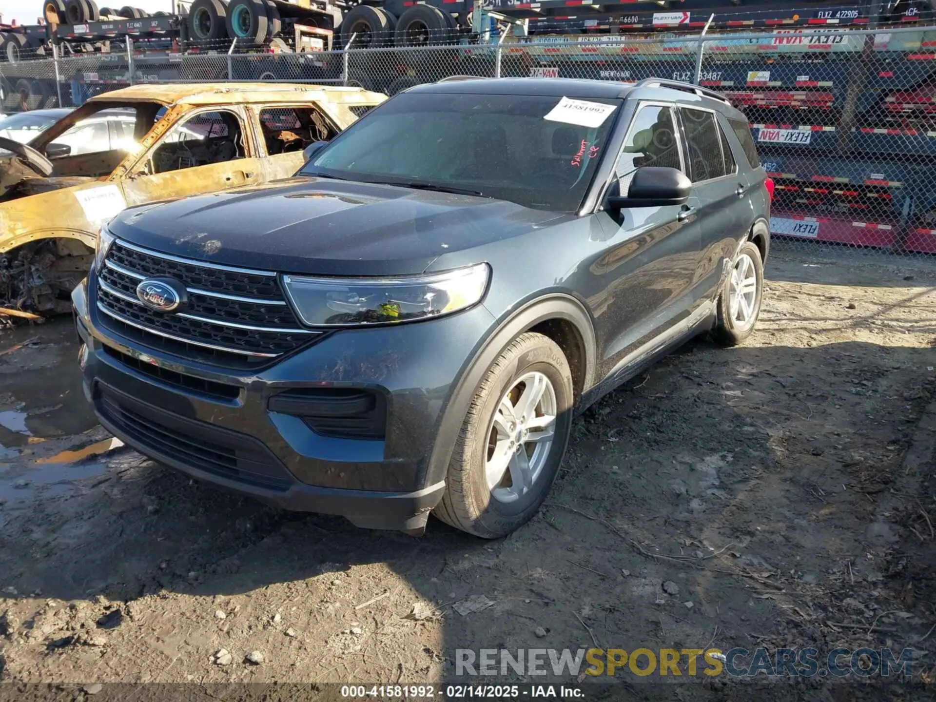 2 Photograph of a damaged car 1FMSK7DH8NGB75800 FORD EXPLORER 2022