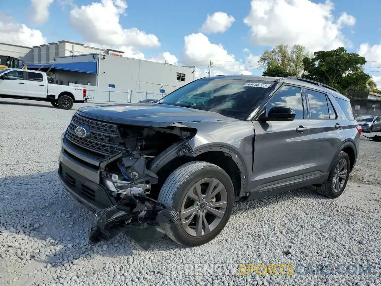 1 Photograph of a damaged car 1FMSK7DH9NGA96684 FORD EXPLORER 2022