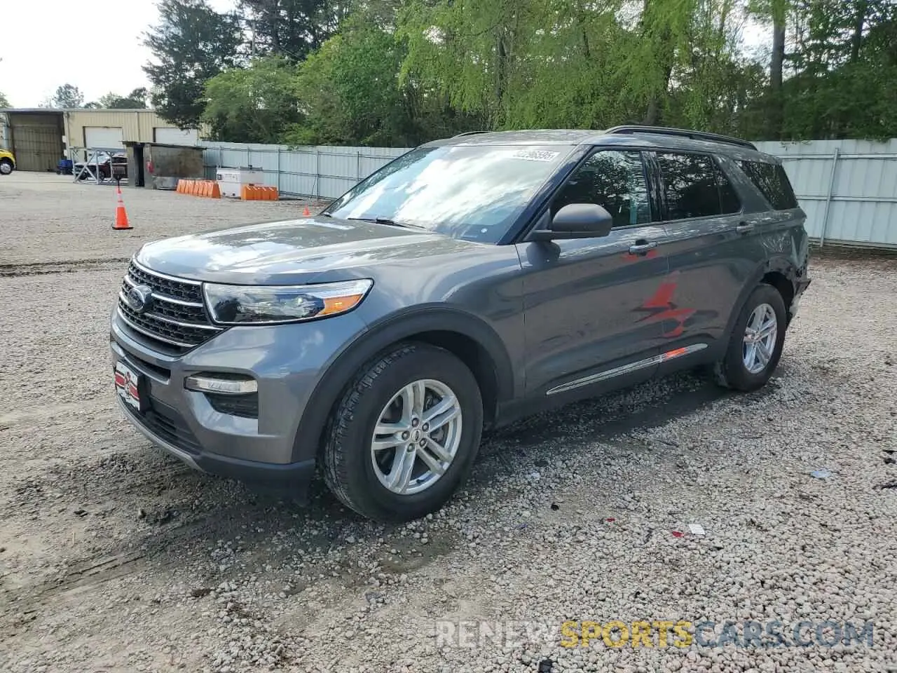 1 Photograph of a damaged car 1FMSK7DH9NGB64322 FORD EXPLORER 2022