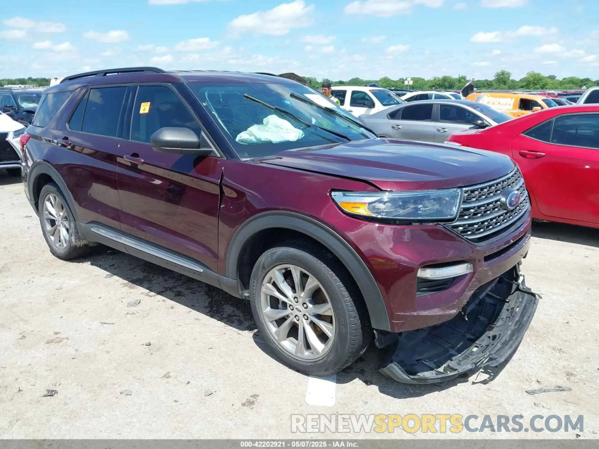 1 Фотография поврежденного автомобиля 1FMSK7DHXNGA33433 FORD EXPLORER 2022