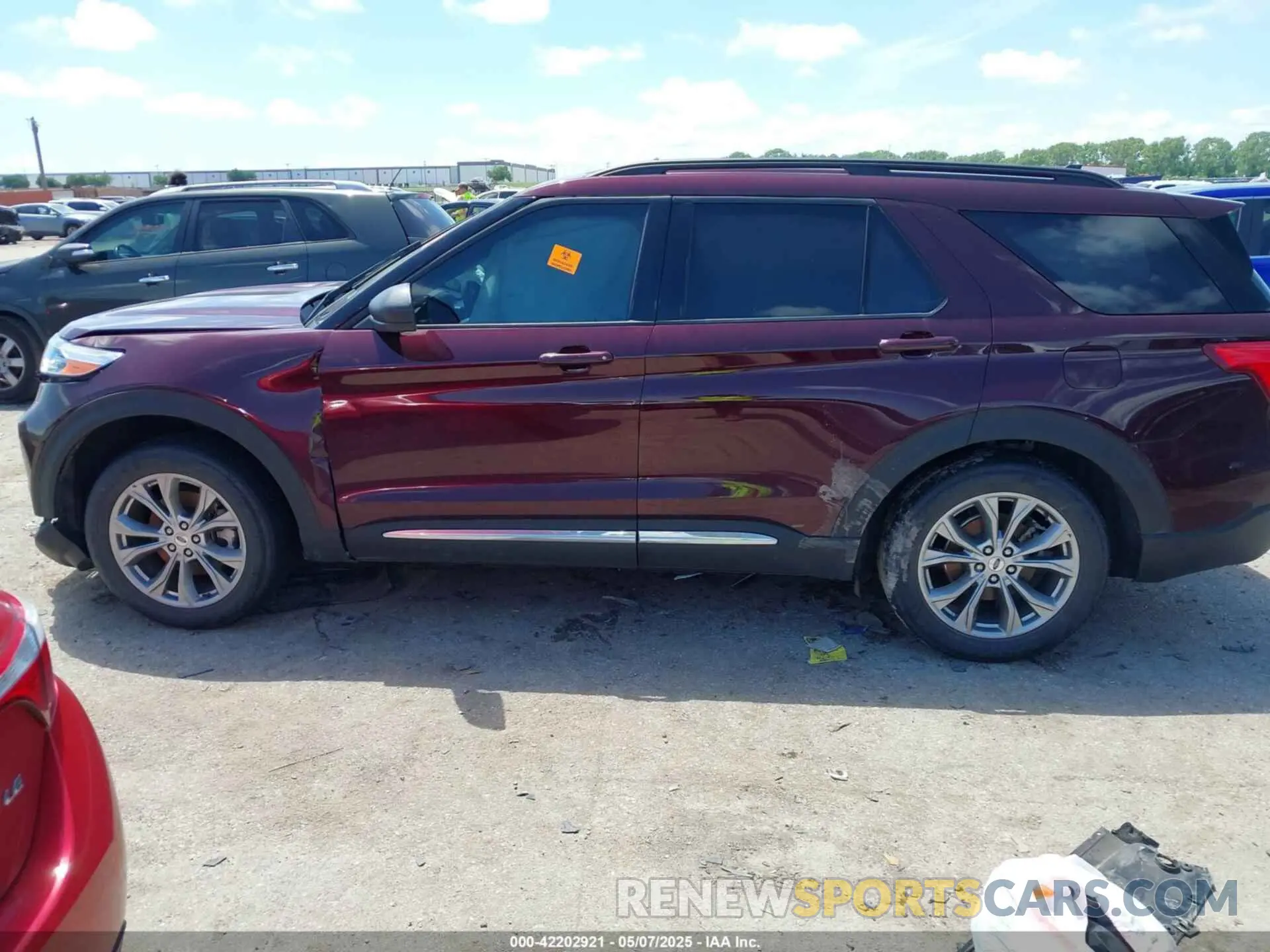 14 Фотография поврежденного автомобиля 1FMSK7DHXNGA33433 FORD EXPLORER 2022
