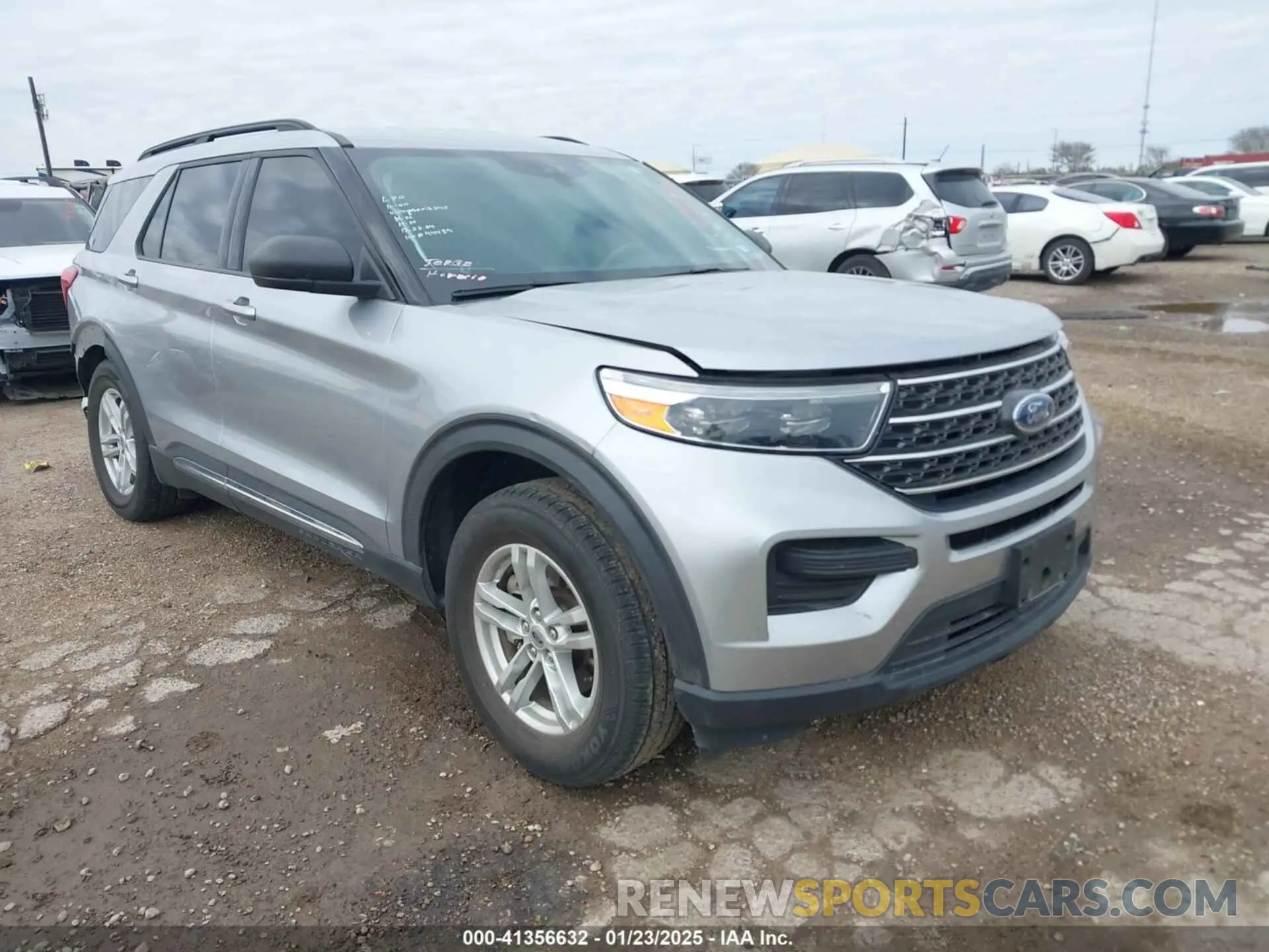 1 Photograph of a damaged car 1FMSK7DHXNGA80459 FORD EXPLORER 2022
