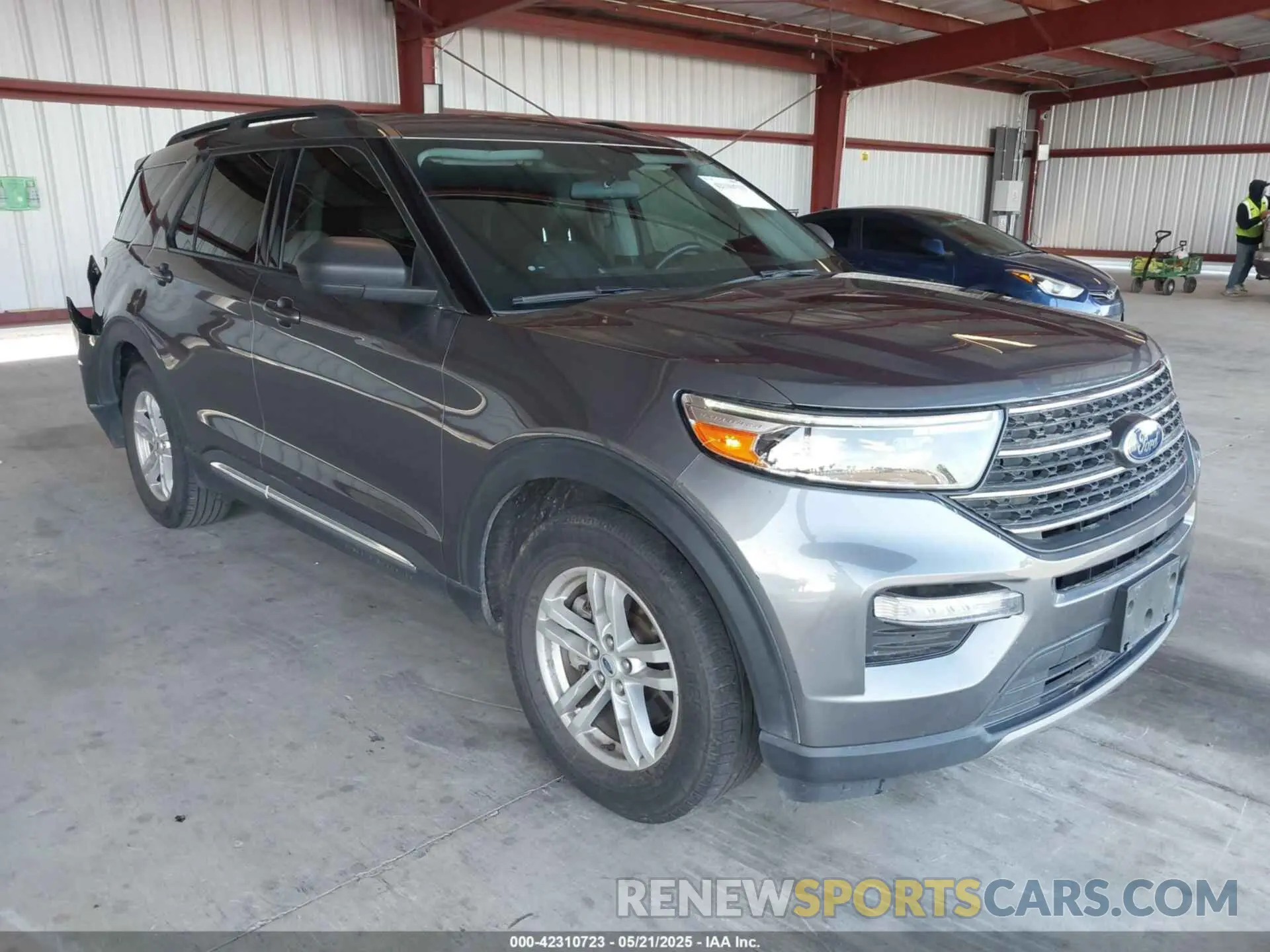 1 Photograph of a damaged car 1FMSK7DHXNGB36514 FORD EXPLORER 2022