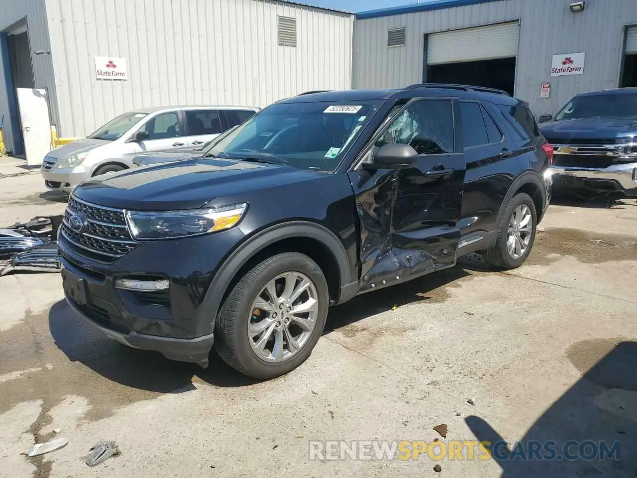 1 Фотография поврежденного автомобиля 1FMSK7DHXNGC43658 FORD EXPLORER 2022