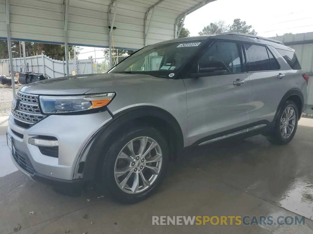 1 Photograph of a damaged car 1FMSK7FH0NGA56829 FORD EXPLORER 2022