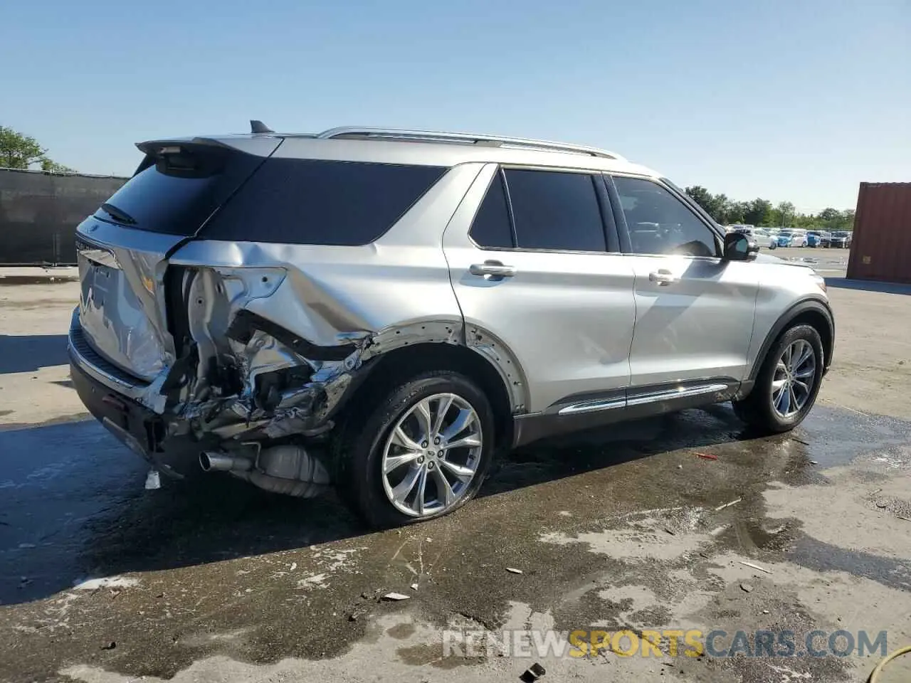 3 Photograph of a damaged car 1FMSK7FH5NGA54705 FORD EXPLORER 2022
