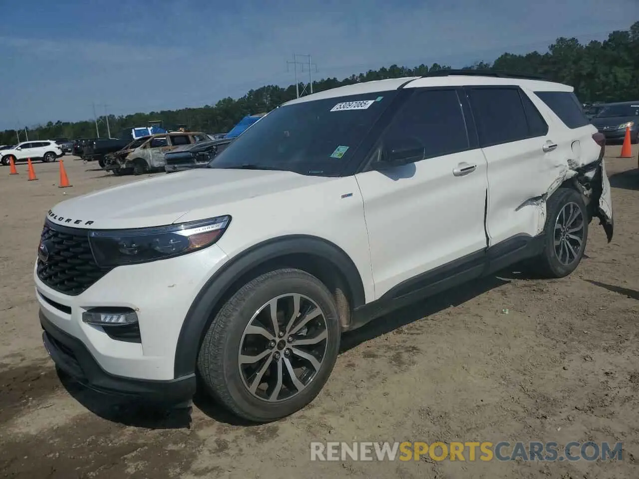 1 Photograph of a damaged car 1FMSK7KH3NGA27721 FORD EXPLORER 2022