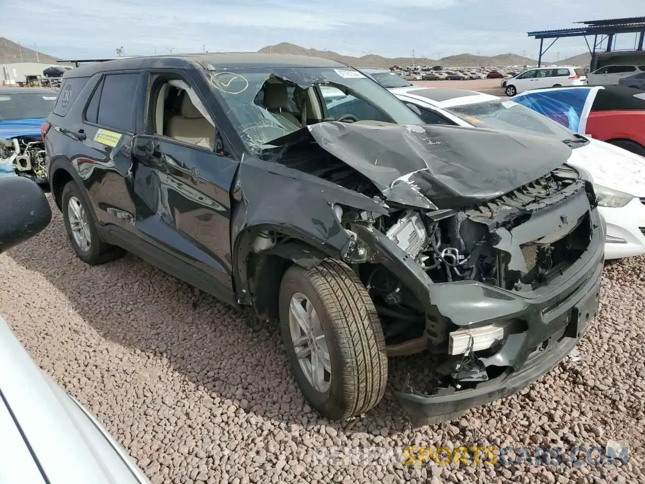 4 Фотография поврежденного автомобиля 1FMSK8BB1NGC22315 FORD EXPLORER 2022
