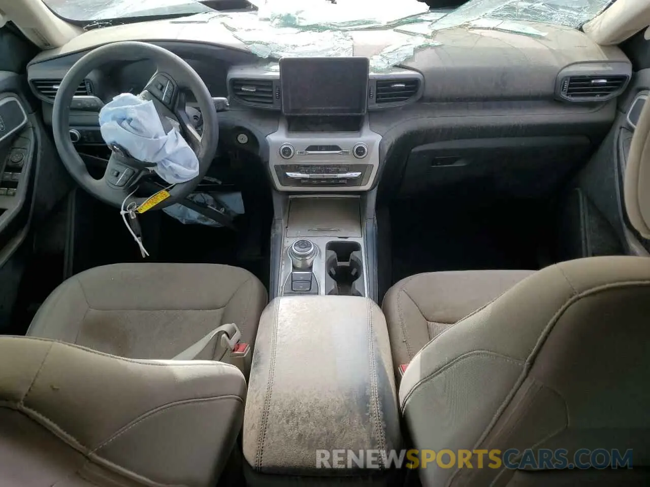 8 Фотография поврежденного автомобиля 1FMSK8BB1NGC22315 FORD EXPLORER 2022