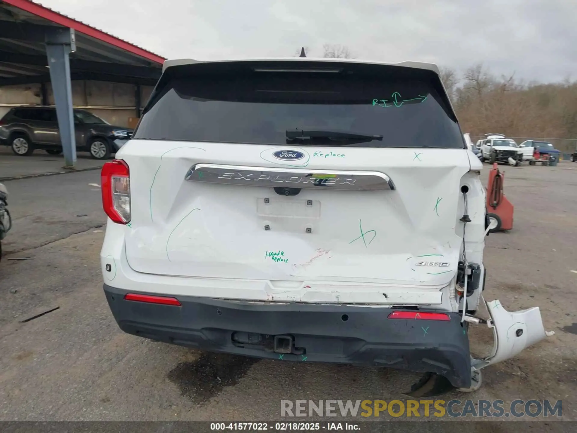 16 Фотография поврежденного автомобиля 1FMSK8BB8NGA06672 FORD EXPLORER 2022
