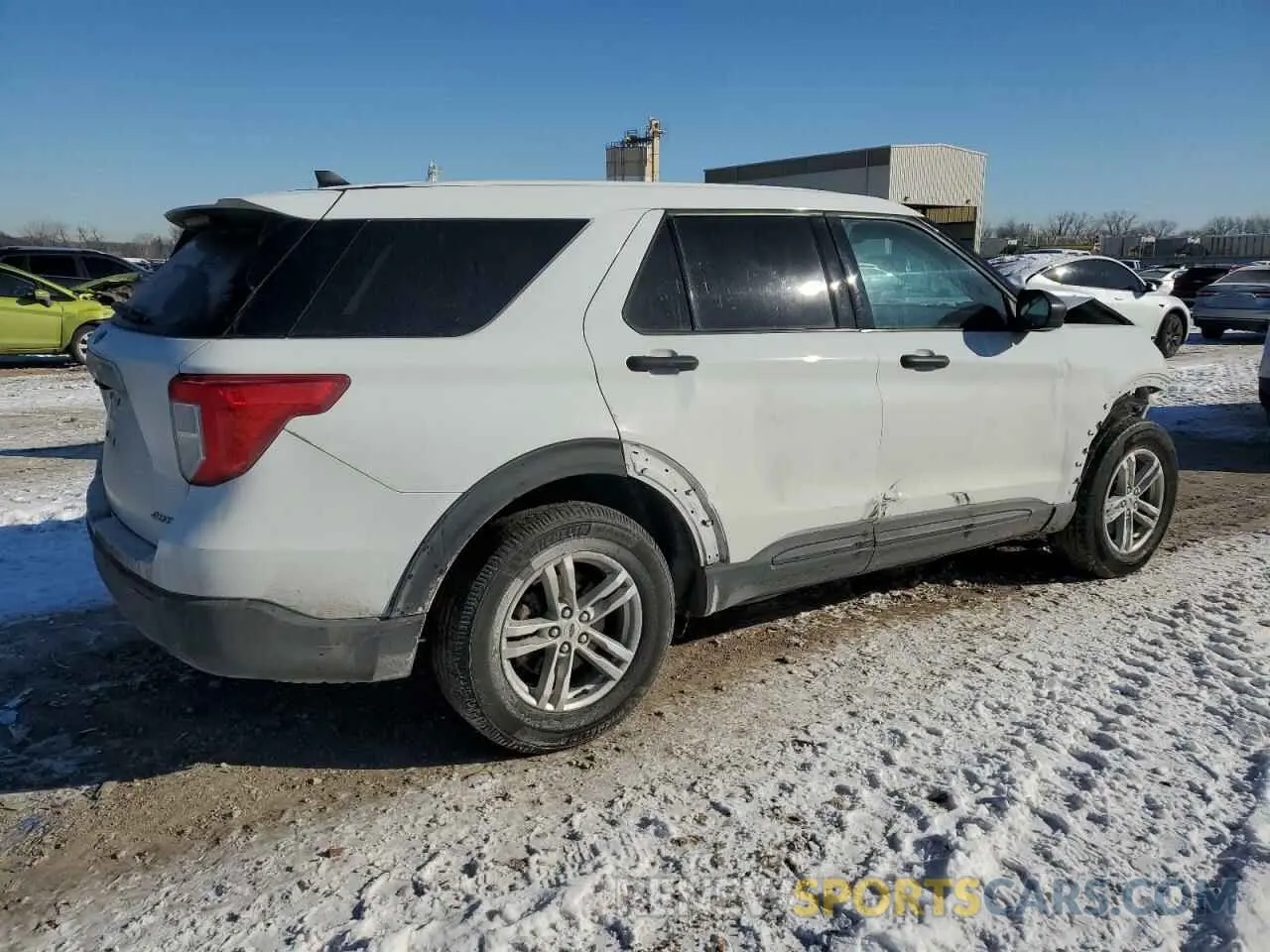 3 Фотография поврежденного автомобиля 1FMSK8BHXNGA00439 FORD EXPLORER 2022