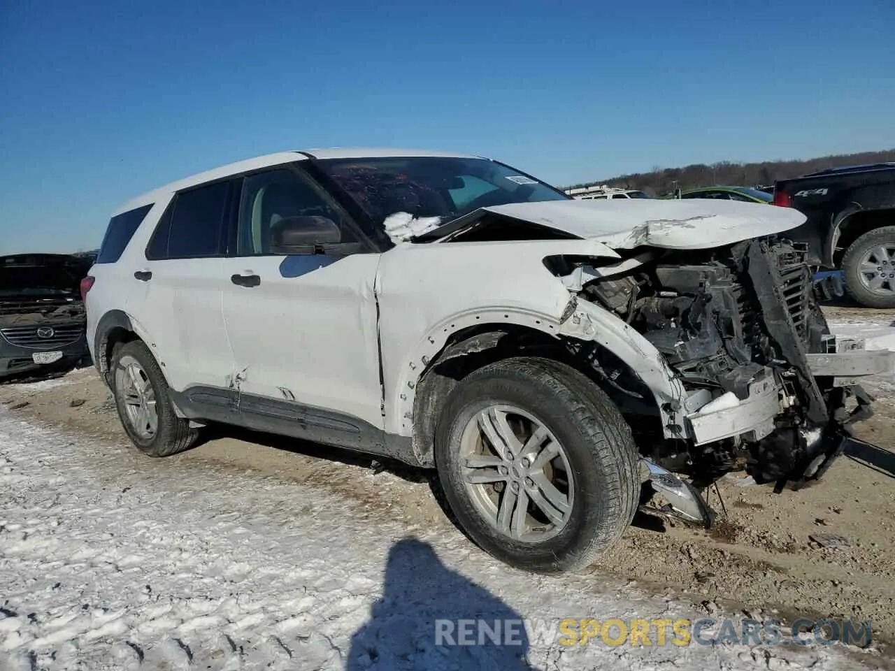 4 Фотография поврежденного автомобиля 1FMSK8BHXNGA00439 FORD EXPLORER 2022