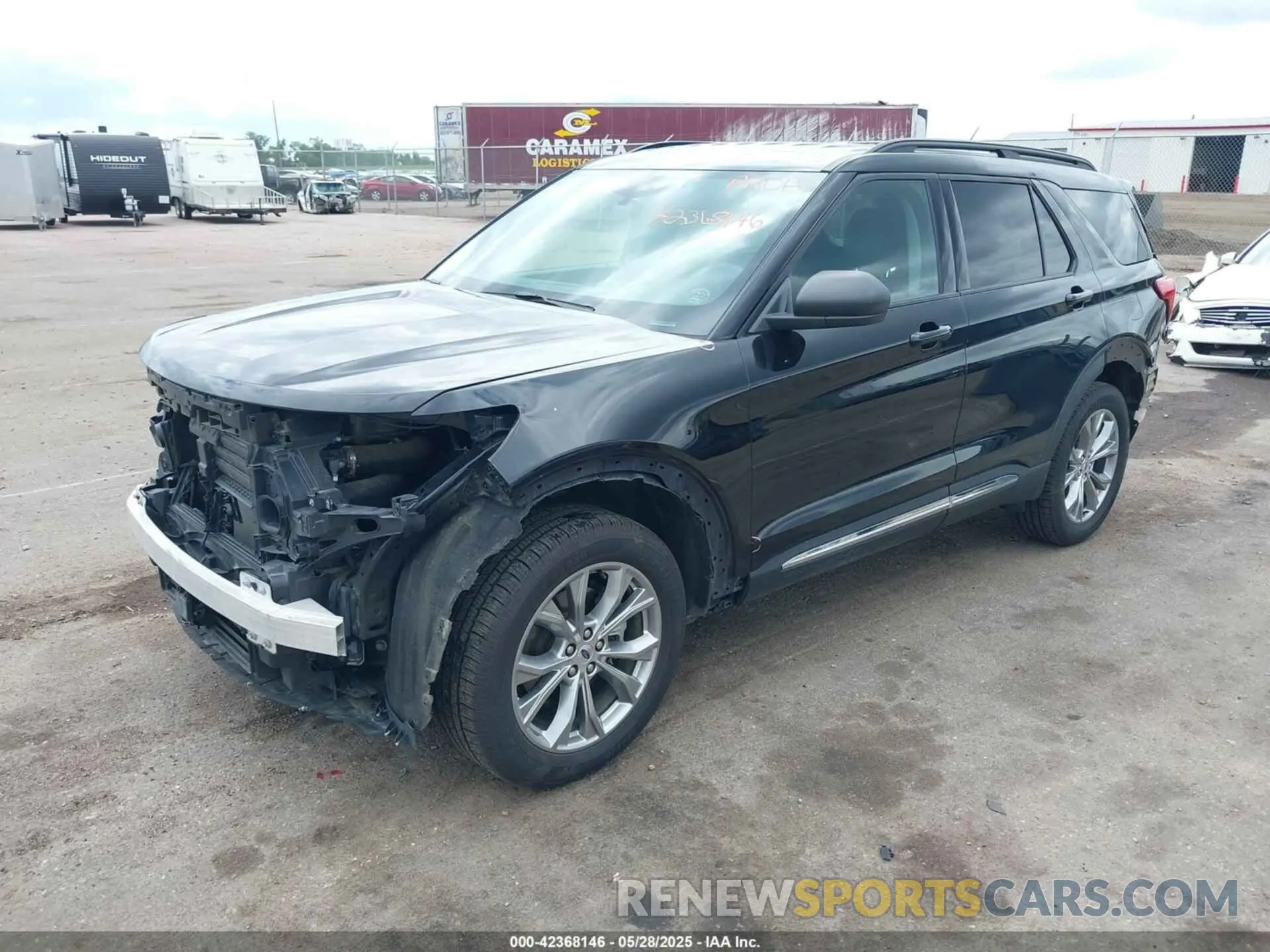 2 Photograph of a damaged car 1FMSK8DH0NGB22403 FORD EXPLORER 2022