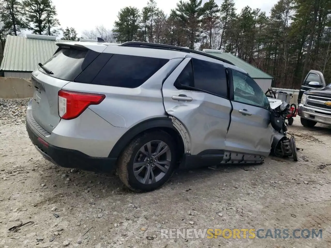 3 Фотография поврежденного автомобиля 1FMSK8DH0NGB24006 FORD EXPLORER 2022