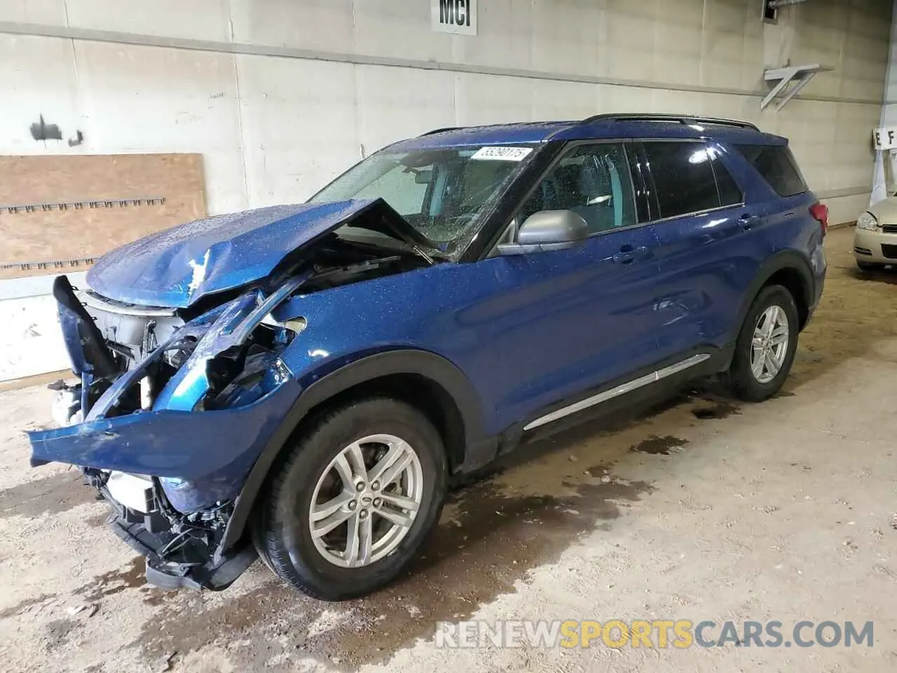 1 Photograph of a damaged car 1FMSK8DH1NGA15943 FORD EXPLORER 2022