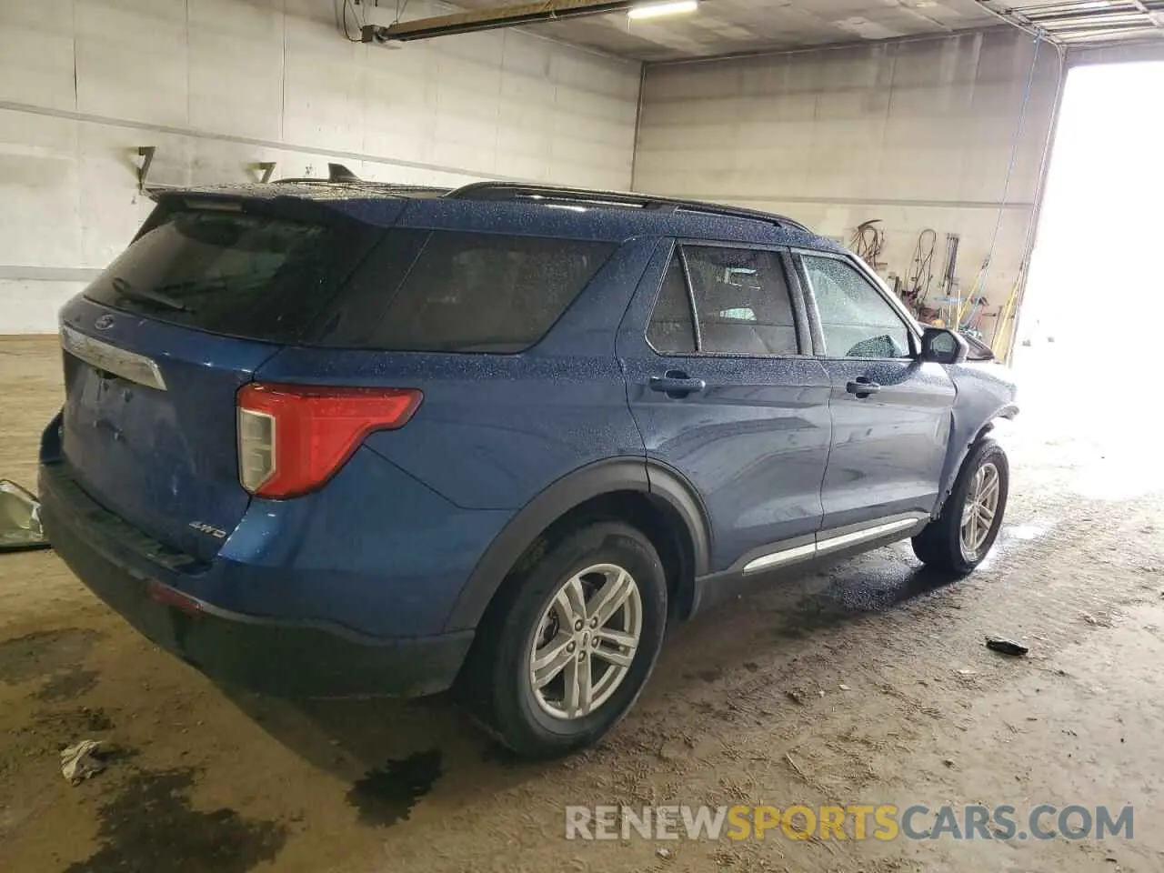 3 Photograph of a damaged car 1FMSK8DH1NGA15943 FORD EXPLORER 2022