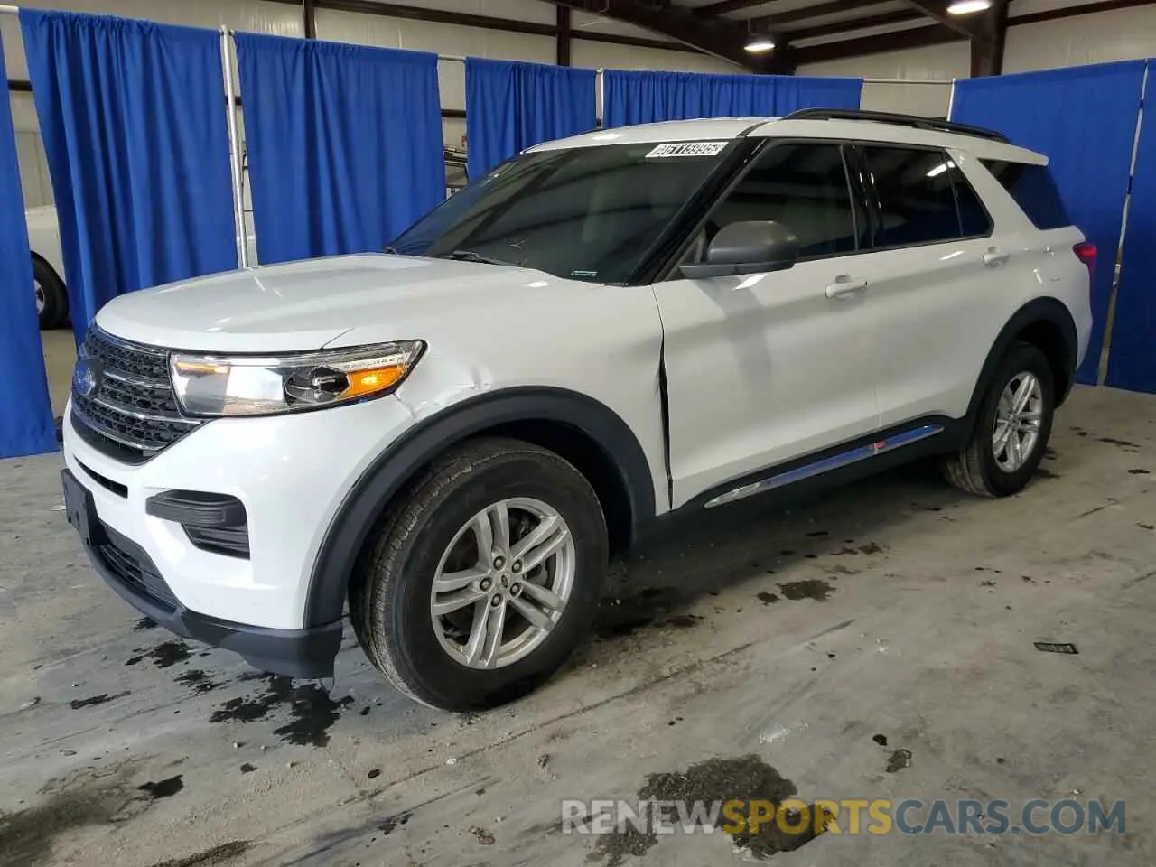 1 Photograph of a damaged car 1FMSK8DH3NGA48619 FORD EXPLORER 2022