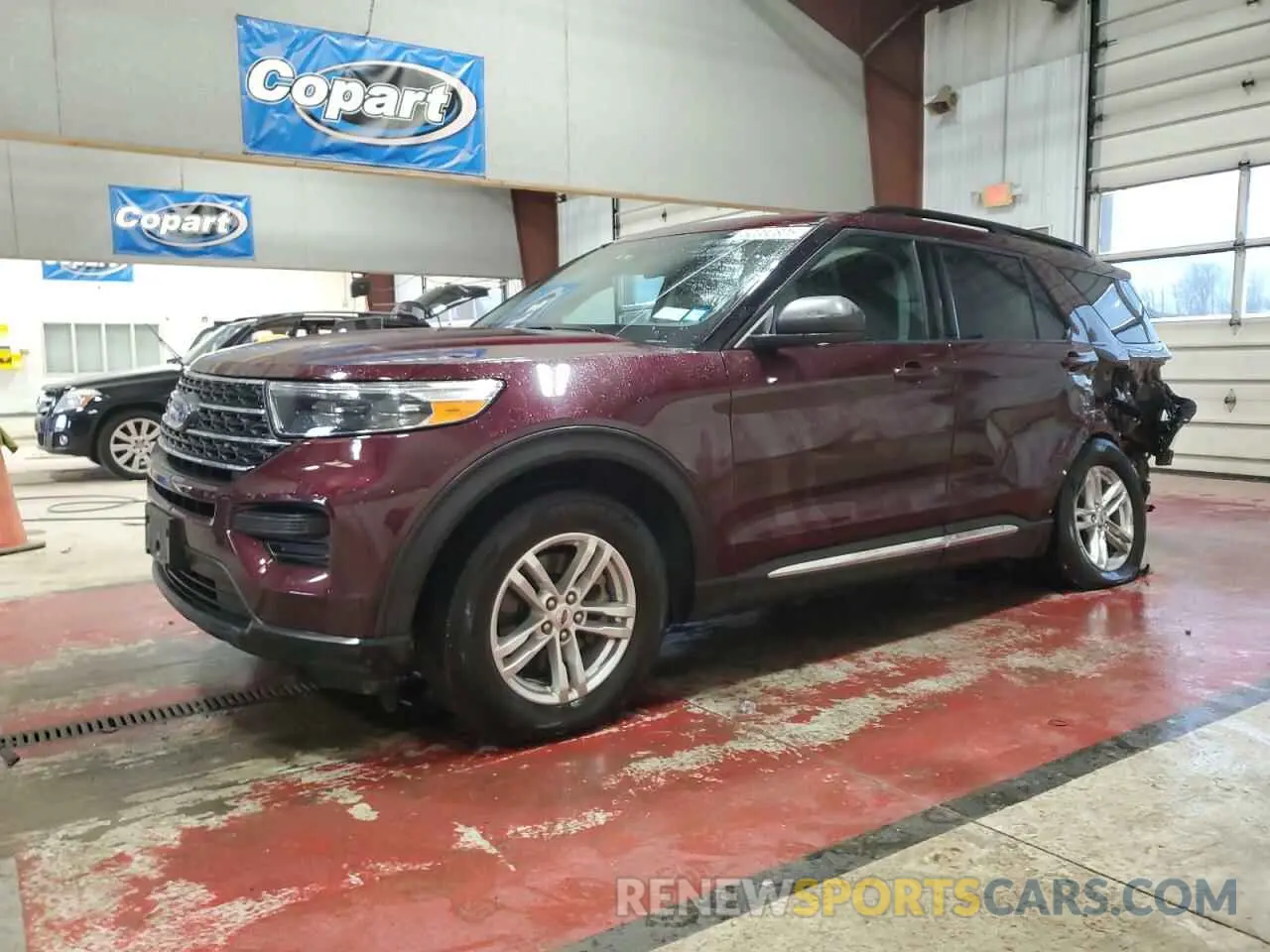 1 Photograph of a damaged car 1FMSK8DH3NGA62598 FORD EXPLORER 2022