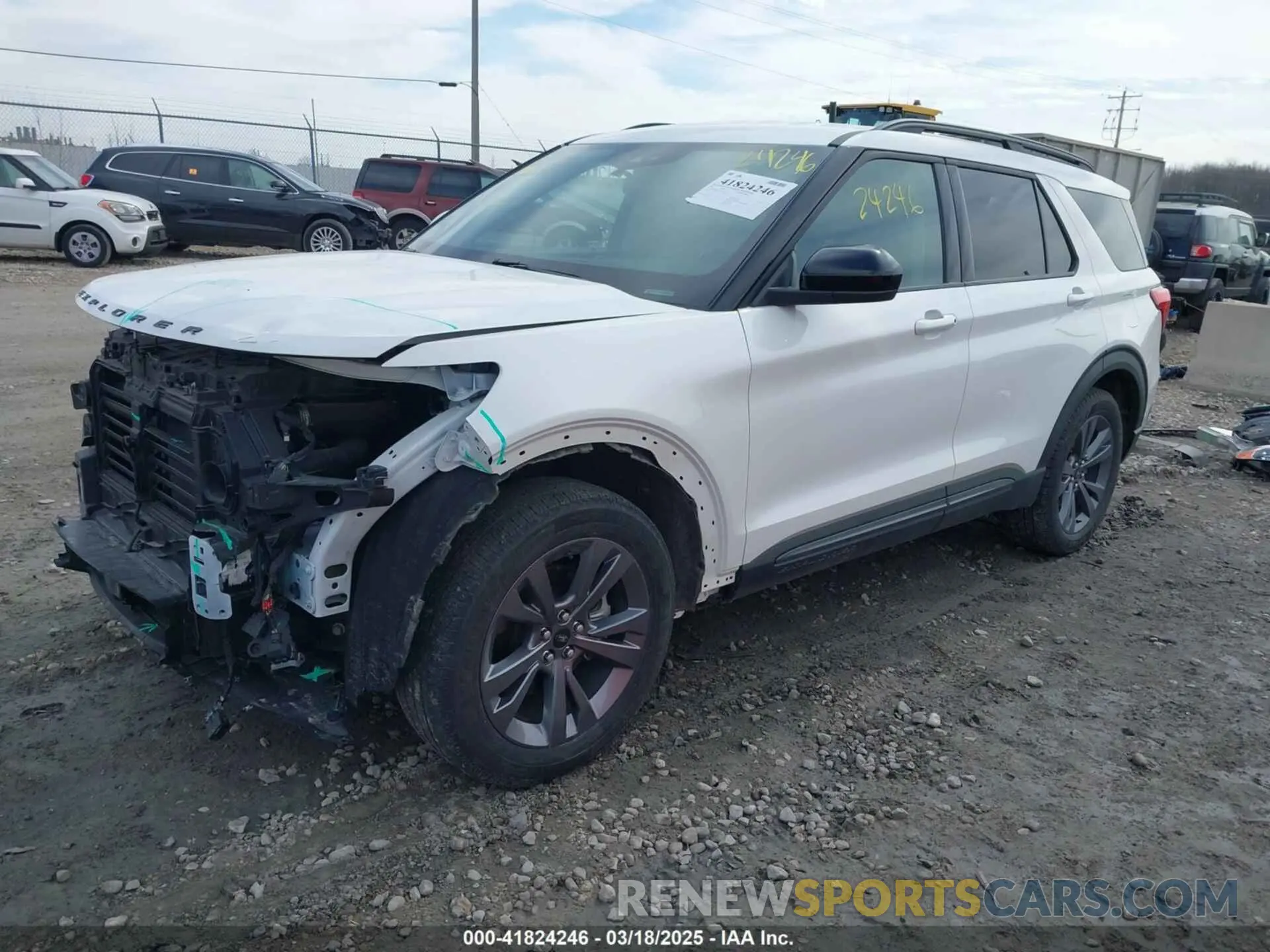 2 Photograph of a damaged car 1FMSK8DH3NGA71656 FORD EXPLORER 2022