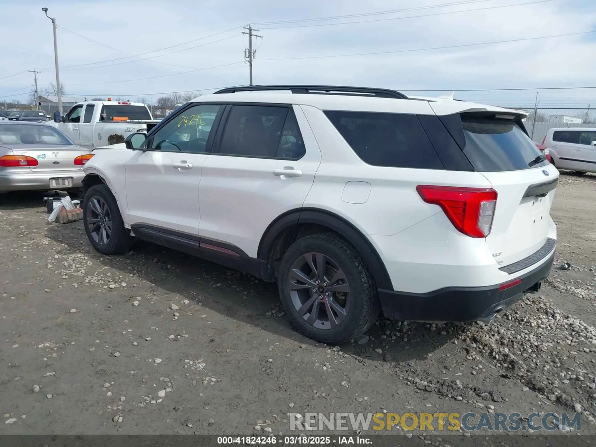 3 Photograph of a damaged car 1FMSK8DH3NGA71656 FORD EXPLORER 2022