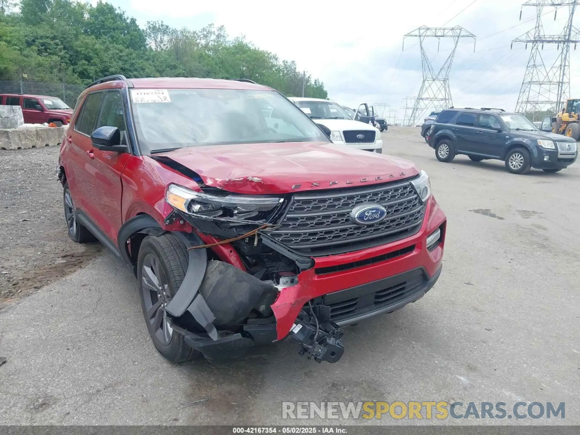 17 Photograph of a damaged car 1FMSK8DH4NGC35593 FORD EXPLORER 2022