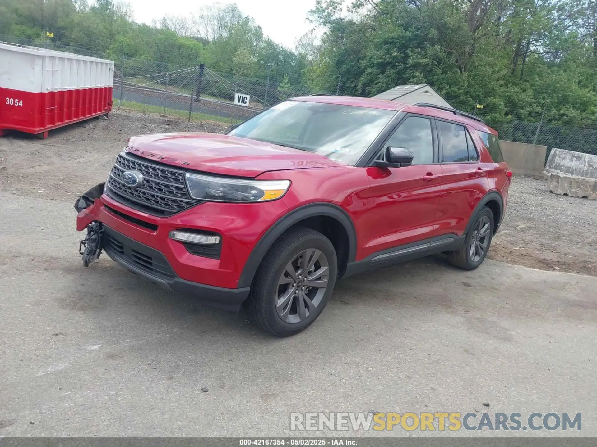 2 Photograph of a damaged car 1FMSK8DH4NGC35593 FORD EXPLORER 2022