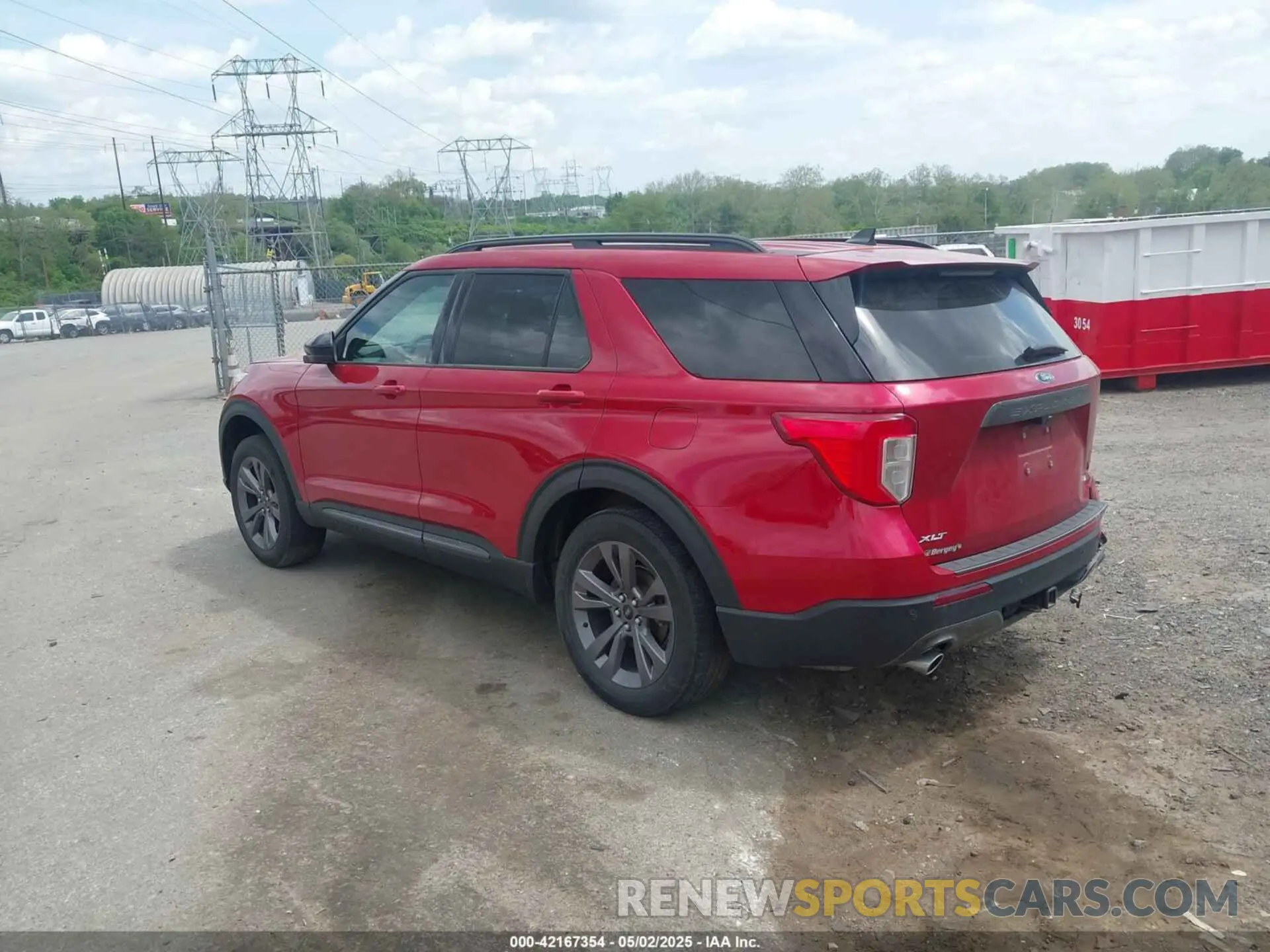 3 Photograph of a damaged car 1FMSK8DH4NGC35593 FORD EXPLORER 2022