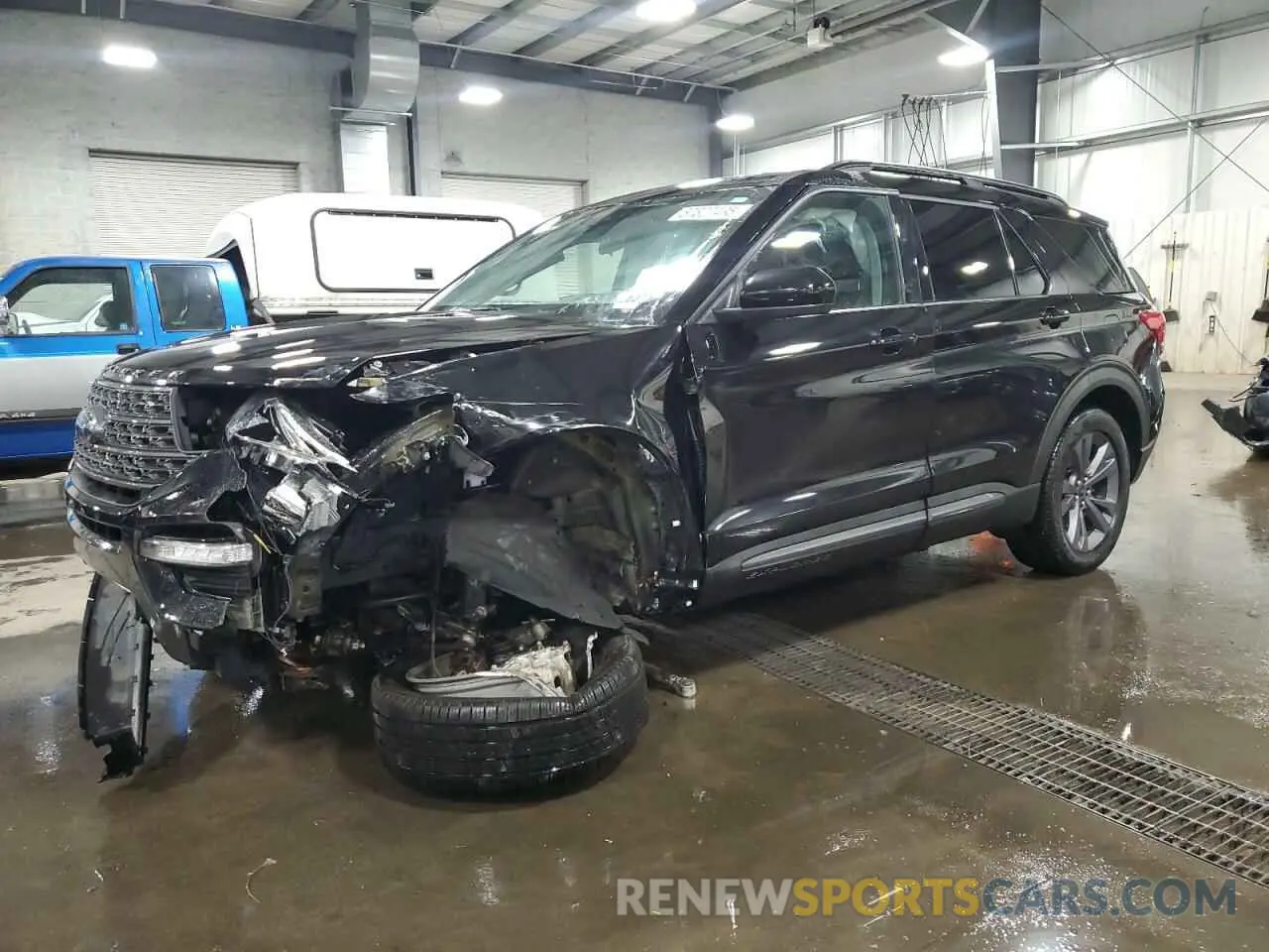 1 Photograph of a damaged car 1FMSK8DH5NGA66247 FORD EXPLORER 2022