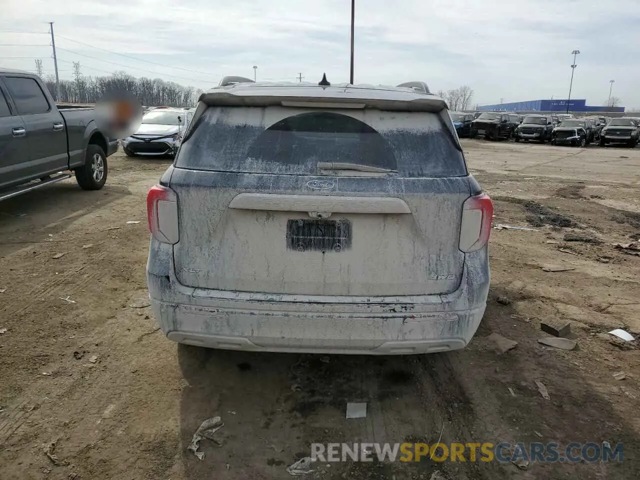 6 Фотография поврежденного автомобиля 1FMSK8DH5NGB95511 FORD EXPLORER 2022
